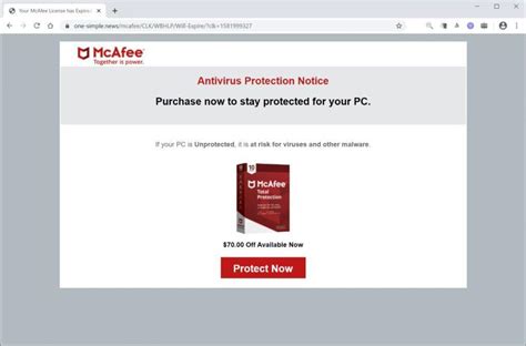 how to cancel mcafee free trial|Remove “Your McAfee May Have Expired” scam (Virus Removal .